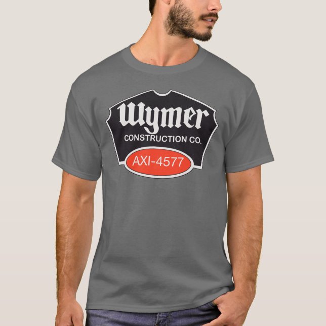Wymer Construction Throwback Logo AXI T-Shirt (Vorderseite)