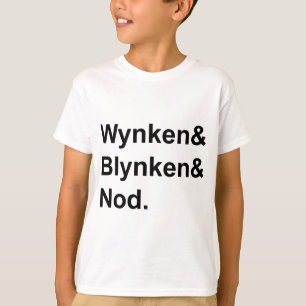 Wynken Blynken & Nod   Holzschuh-Geschichten zur S T-Shirt