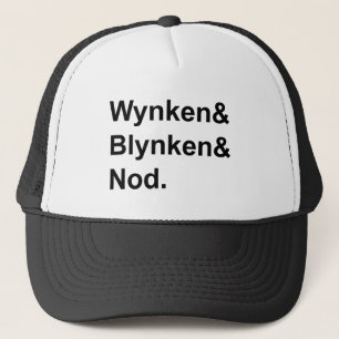 Wynken Blynken & Nod   Holzschuh-Geschichten zur S Truckerkappe
