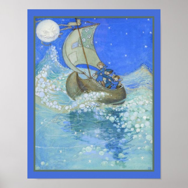 Wynken Blynken und Nod 1908 Poster (Vorne)