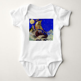 Wynken Blynken und Nod Kinderreim Baby Strampler