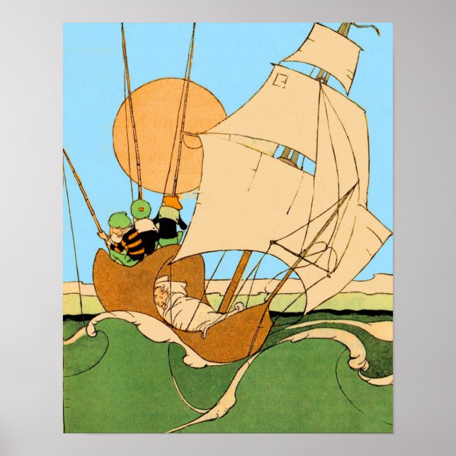 Wynken, Blynken und Nod Poster (Vorne)