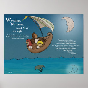 Wynken, Blynken und Nod Poster