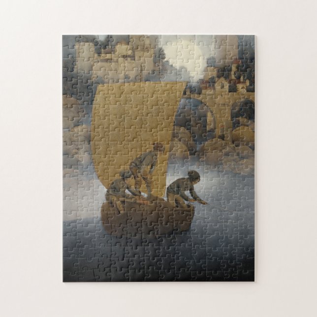 Wynken Blynken und Nod Puzzle (Vertikal)