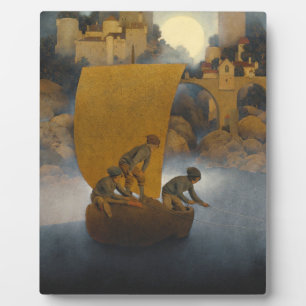 Wynken Blynken und Nod von Maxfield Parrish 1902 Fotoplatte