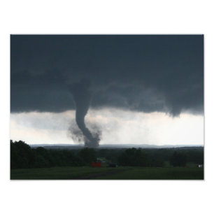 Wynnewood, OKAY Foto-Druck des Tornado-EF4 Fotodruck