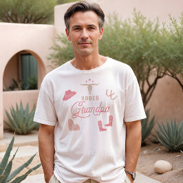 WYNONA Blush Pink Cowgirl Rodeo Opa T-Shirt