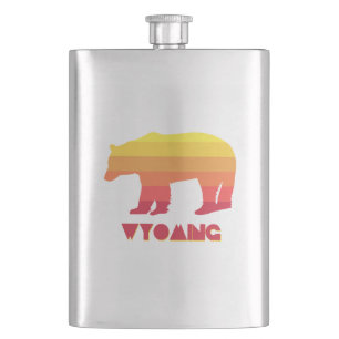 Wyoming Bär Flachmann