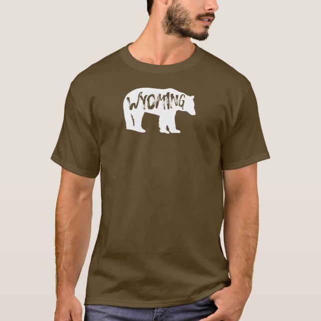 Wyoming Bär T-Shirt (Vorderseite)