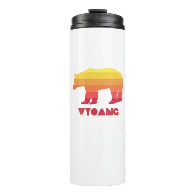 Wyoming Bär Thermosbecher (Vorderseite)