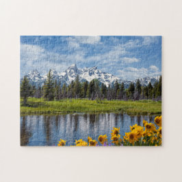 Wyoming Bergsee Puzzle