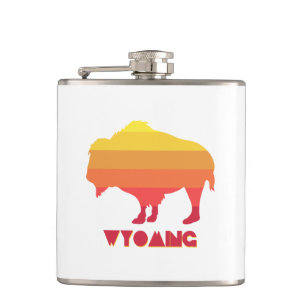 Wyoming Bison Flachmann