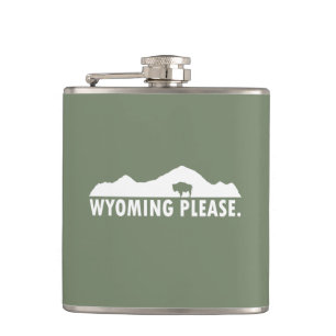 Wyoming bitte flachmann