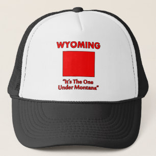 Wyoming - das ist das unter Montana Truckerkappe