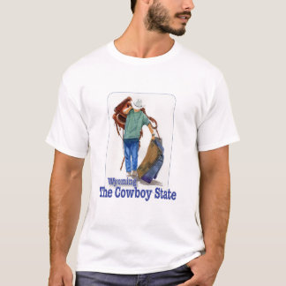 Wyoming, der Cowboy-Staat T-Shirt