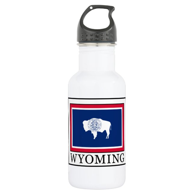 Wyoming Edelstahlflasche (Vorderseite)