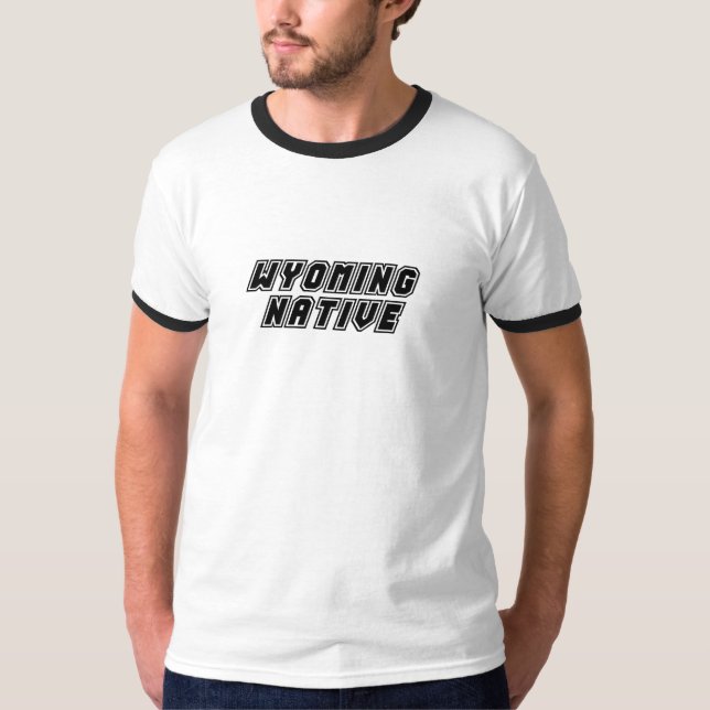 Wyoming-Eingeborener T-Shirt (Vorderseite)