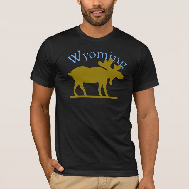 Wyoming-Elch-T - Shirt (Vorderseite)