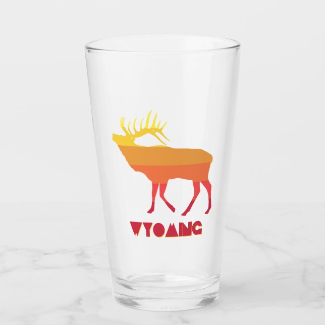 Wyoming Elk Glas (Vorderseite)