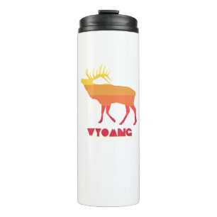 Wyoming Elk Thermosbecher