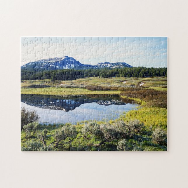 Wyoming, Felsgebirge, Berggipfel Puzzle (Horizontal)