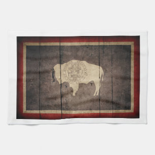 Wyoming Flag Küchentuch