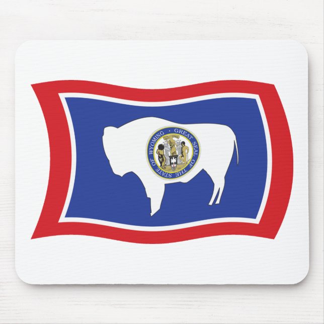 Wyoming Flag Mousepad (Vorne)
