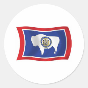 Wyoming Flag Sticker