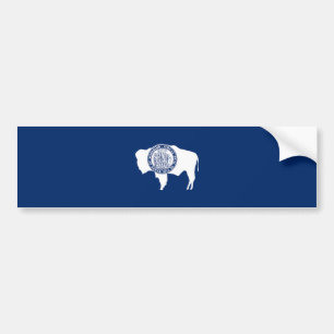 Wyoming-Flagge Autoaufkleber