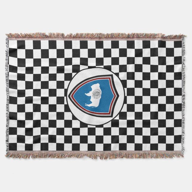 Wyoming-Flagge Decke (Vorderseite)