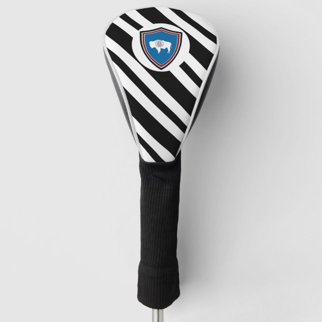 Wyoming-Flagge Golf Headcover (Vorderseite)