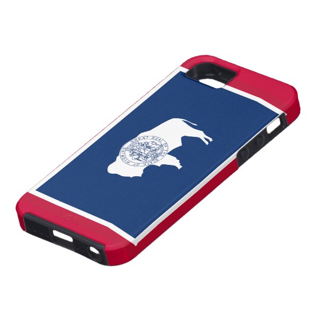 Wyoming-Flagge iPhone 5 Fall Case-Mate iPhone Hülle (unten)