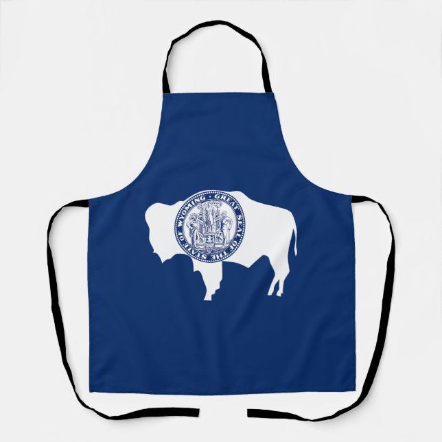 Wyoming-Flagge Schürze (Vorderseite)