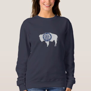 Wyoming-Flagge Sweatshirt