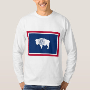 Wyoming-Flagge T-Shirt