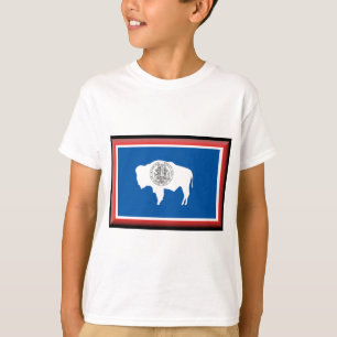 Wyoming-Flagge T-Shirt
