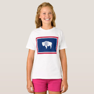 Wyoming-Flagge T-Shirt