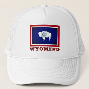 Wyoming-Flagge Truckerkappe