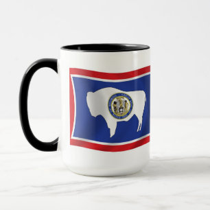Wyoming-Flaggen-Tasse Tasse
