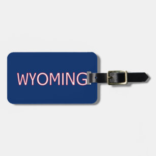 Wyoming Gepäckanhänger