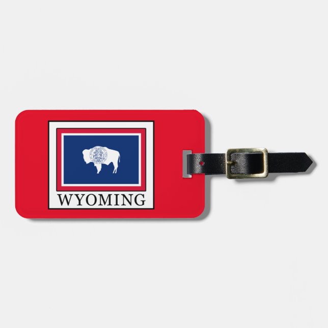 Wyoming Gepäckanhänger (Vorderseite horizontal)