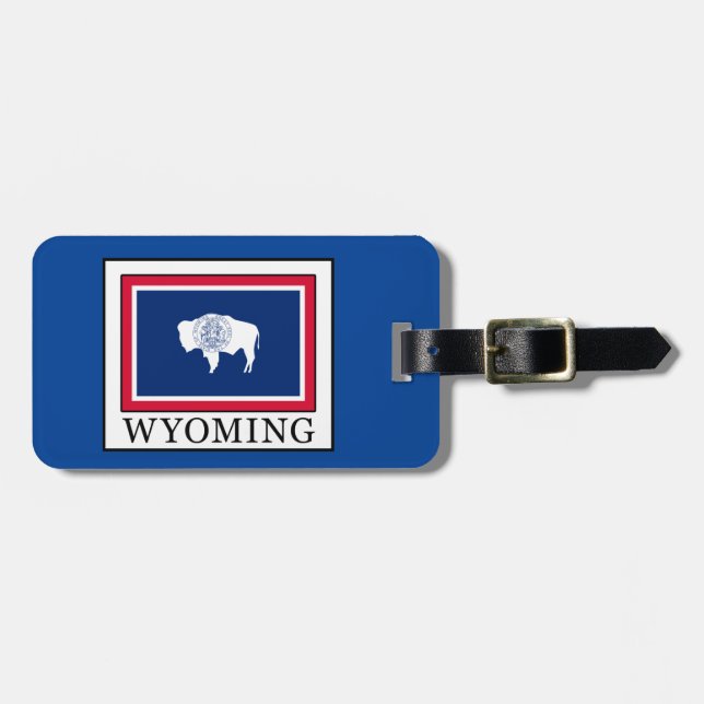 Wyoming Gepäckanhänger (Vorderseite horizontal)