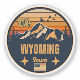 Wyoming, Iowa Aufkleber