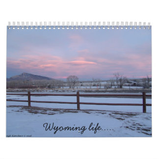 Wyoming-Leben… Kalender