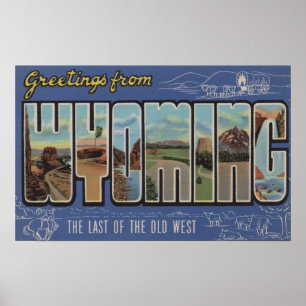 Wyoming (Letzter des alten Westens) Poster