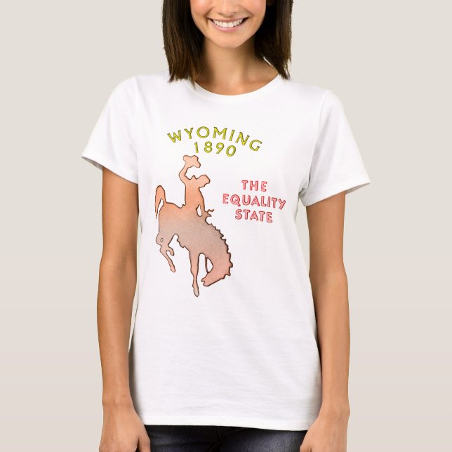 Wyoming-Mädchen-T - Shirt (Vorderseite)