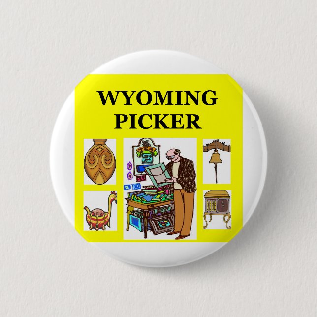 WYOMING-Pflücker Button (Vorderseite)