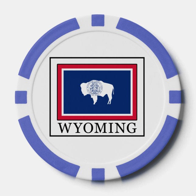 Wyoming Pokerchips (Vorderseite)