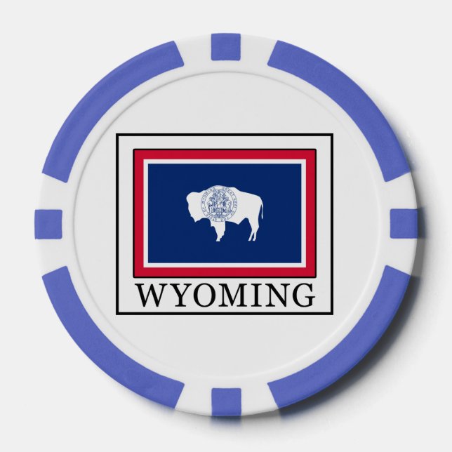 Wyoming Pokerchips (Vorderseite)
