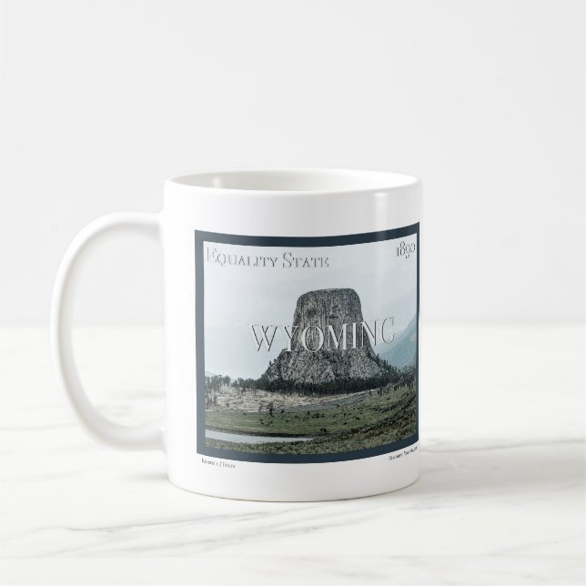 Wyoming Poster Kaffeetasse (Links)